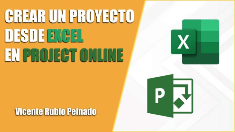 Cómo pasar un proyecto de Project online a Excel