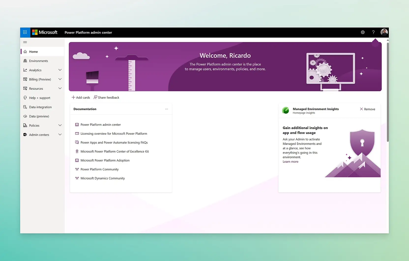 Ecosistema de Microsoft Power Platform